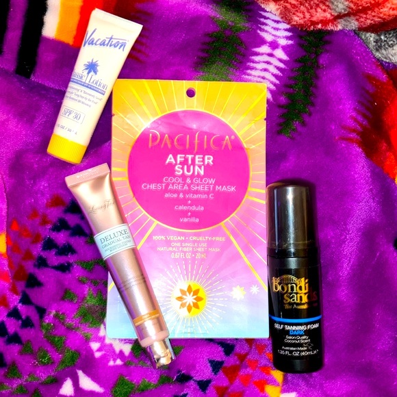 Pacifica Skincare Sun Bundle Includes Pacifica Loving Tan Bondi